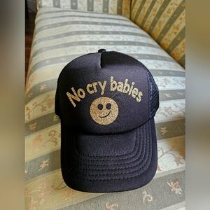 No cry babies snapback cap